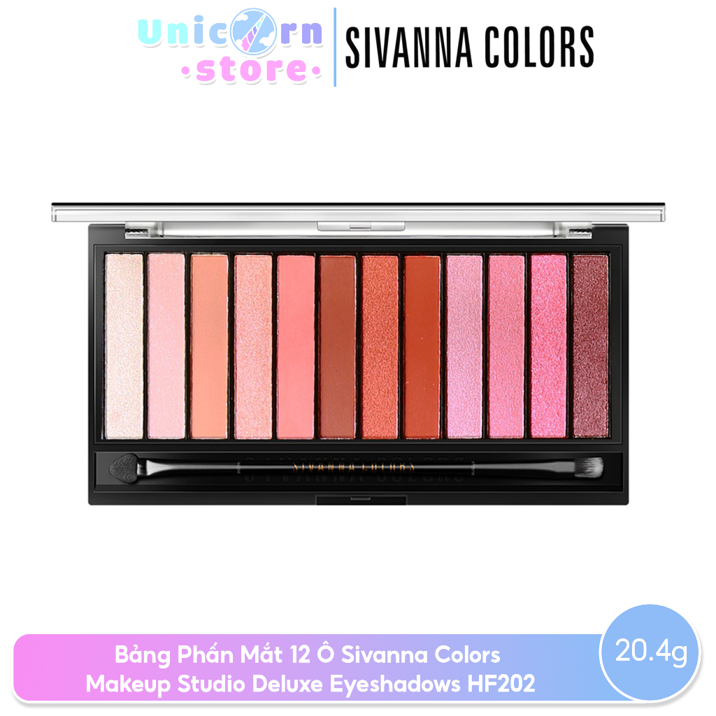Sivanna Colors Makeup Studio Deluxe Eyeshadows 12Cell Eyeshadow