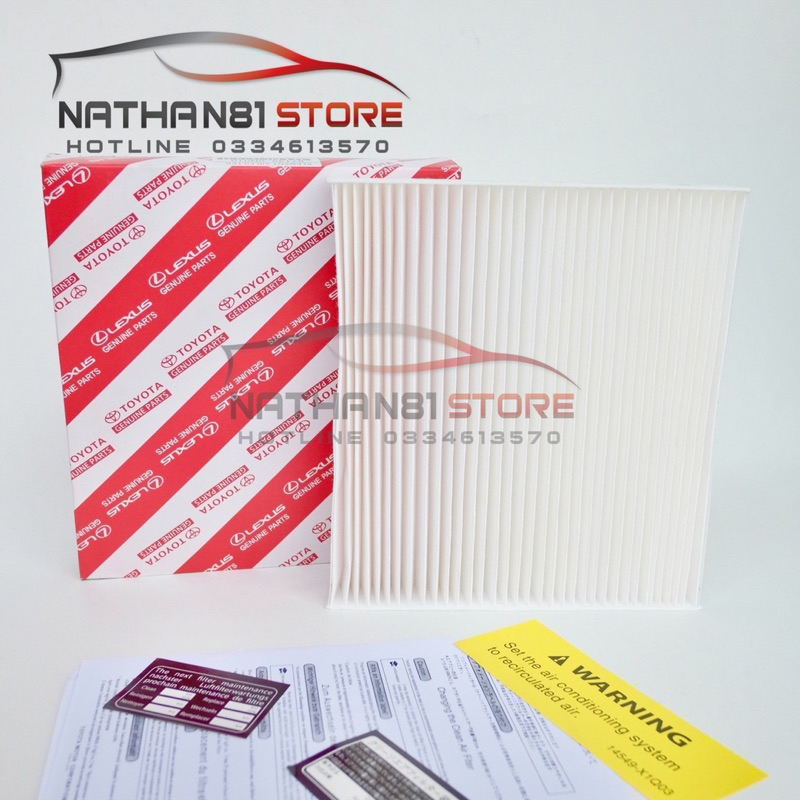 Air Conditioner Filter Toyota Innova, Fortuner, Hilux, Camry, Vios