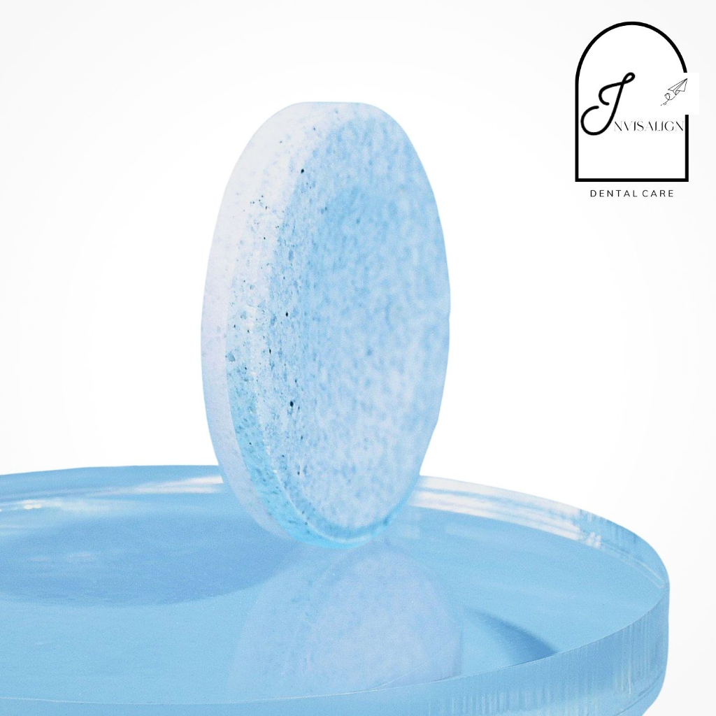 Invisalign Effervescent Tablets For Cleaning Braces, Dentures And