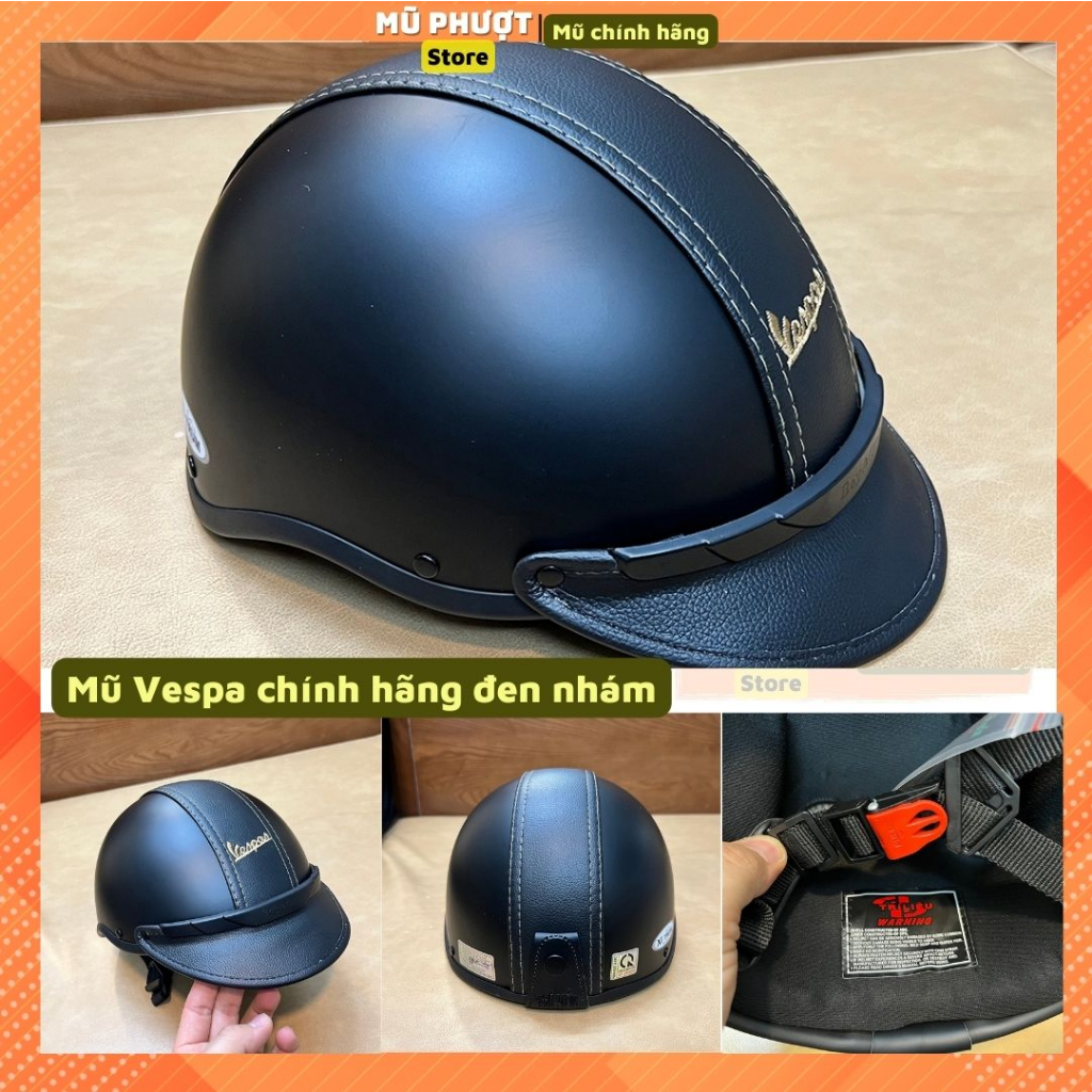 Vespa store half helmet