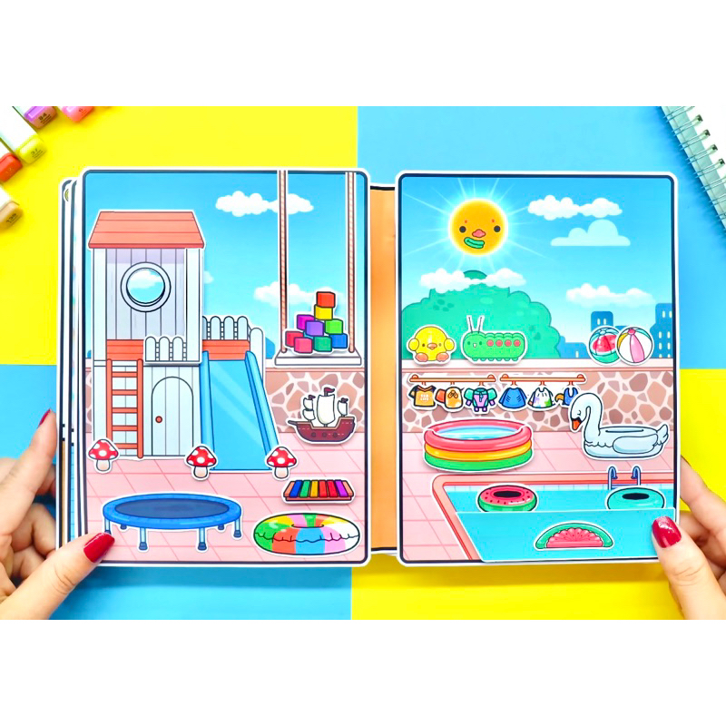 Play House Of Toca Boca - Toca Life world - Paper Doll | Shopee Singapore