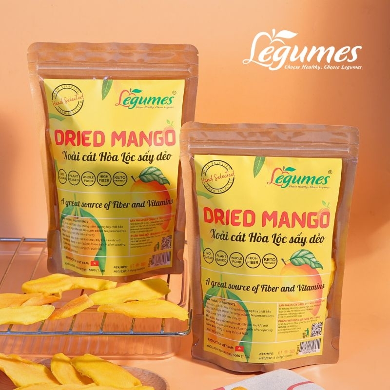 Pure Unsweetened Sticky Mango, Export Standard, Good Snack For Pregnant
