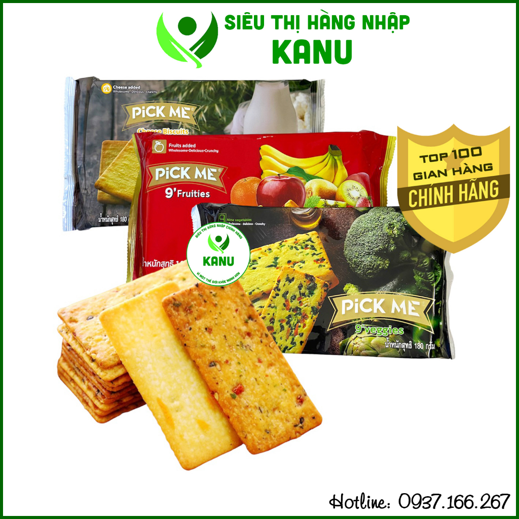 [CNY 2024] Healthy Diet Biscuits 9 Vegetables And Fruits Pick Me