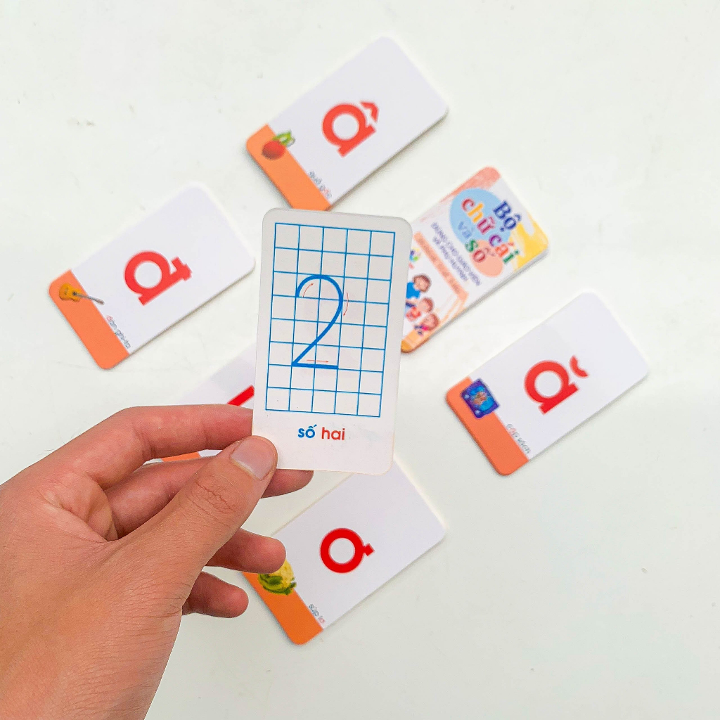 Smart Learning Cards Complete Set of 42 Letters and Numbers Cards for ...