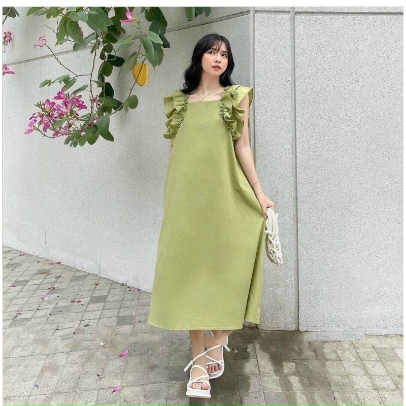 Off-Shoulder Flow Maxi Dress