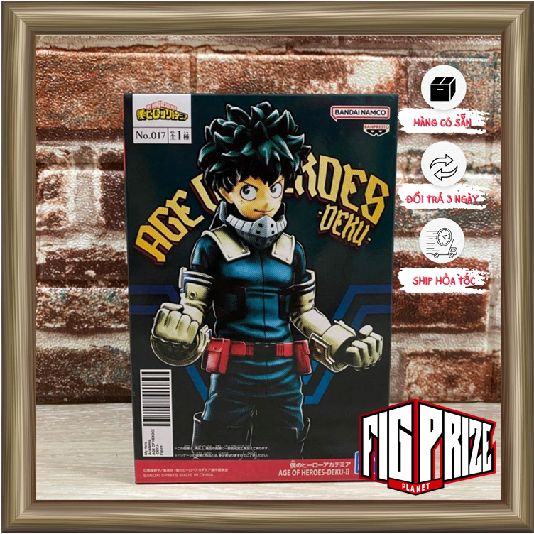 Izuku Midoriya Deku Age of Heroes Vo 2 My Hero Academia BANDAI NAMCO Shopee Singapore
