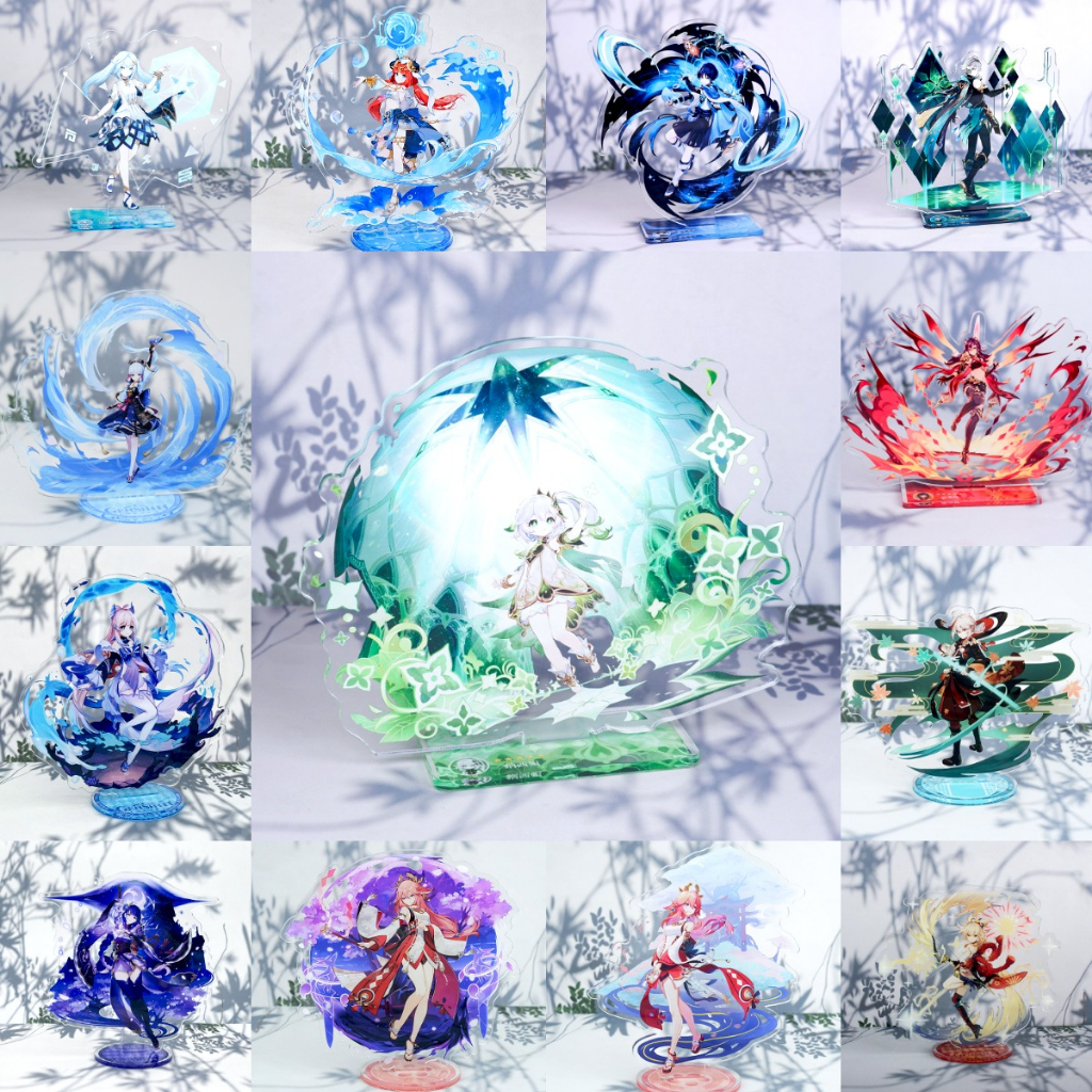 Mica Standee anime statue Genshin Impact INAZUMA SUMERU FONTAINE ...