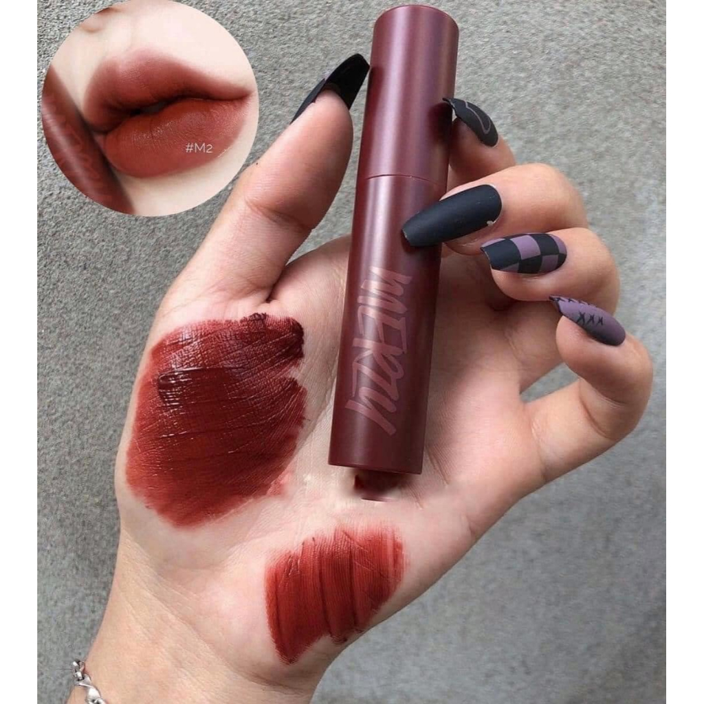 Merzy M2 Jane Chili Lipstick (Merzy Bite The Beat Mellow Tin) | Shopee ...