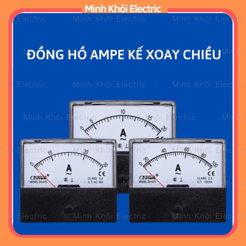 AC Ammeter, AC ammeter, compact 7x6x6cm current meter | Shopee Singapore