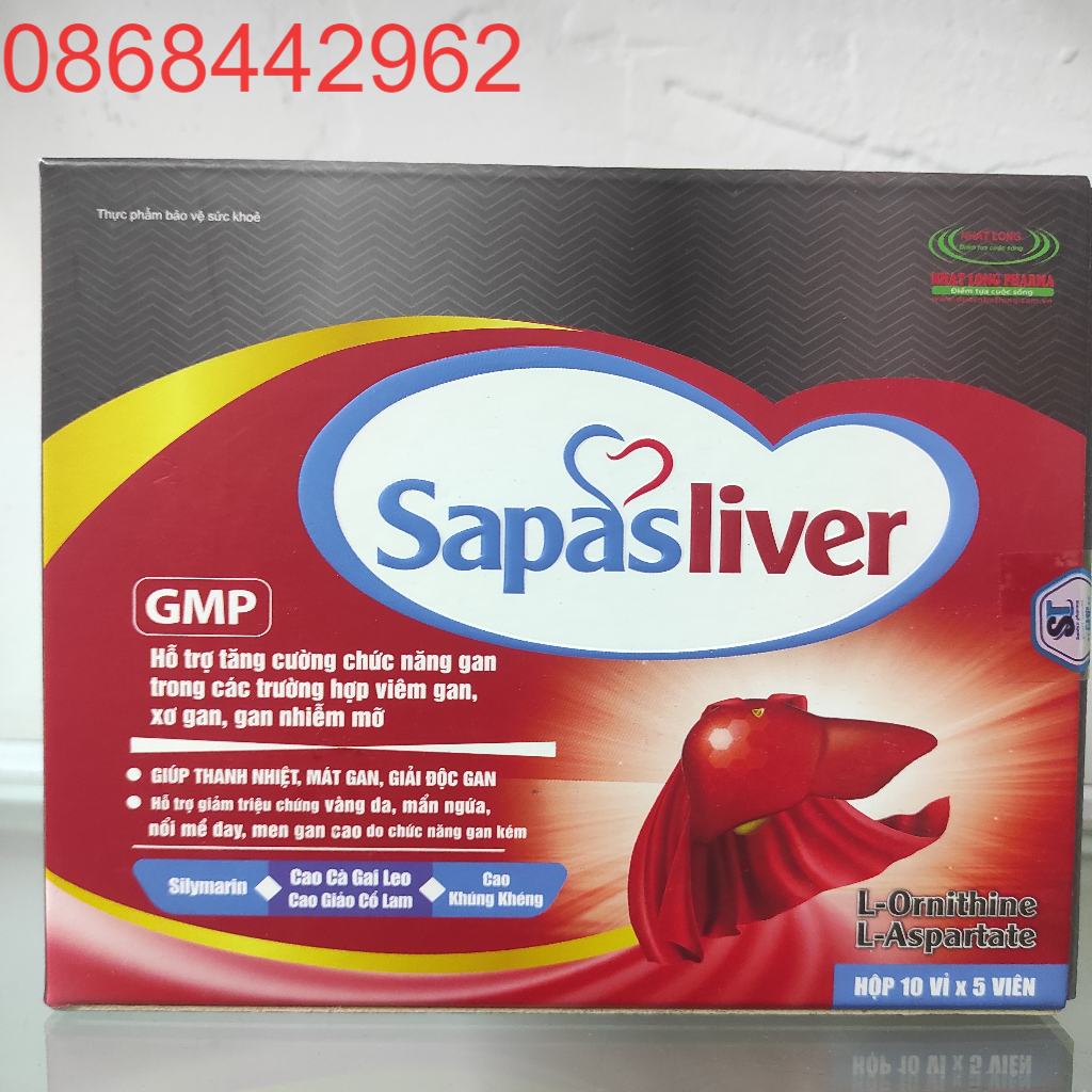 Detoxify LIVER SapasLiver Cool LIVER Heat, Reduce Jaundice, Itchy