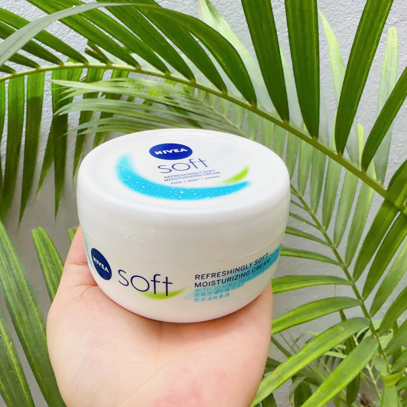 Nivea Soft Moisturizing Cream 200Ml Jar (Thai Product) | Shopee Singapore