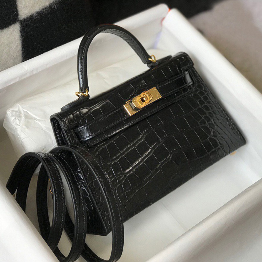 Solid Pattern Women's Handbag Full Box High Quality with Free Scarf ...