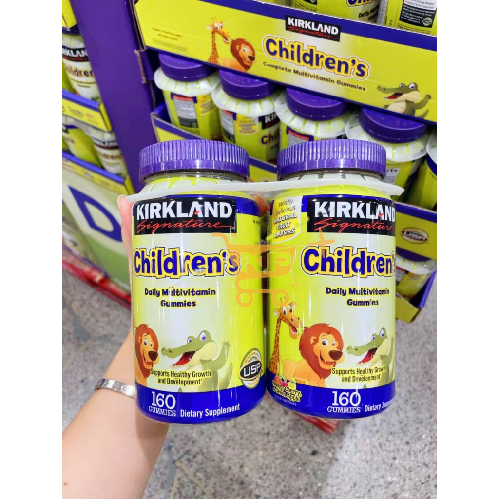 Date 24 Kirkland Children'S daily Multivitamin gummies 160 American