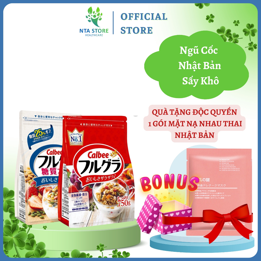 Japanese Weight Loss Diet Calbee Cereals mix Fruit Yogurt With Breakfast (750G) Shopee Singapore