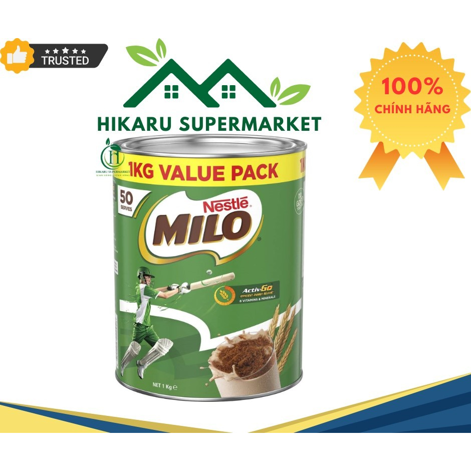 Nestle Milo Australian Milk Powder 1kg Helps Increase Height, Immunity