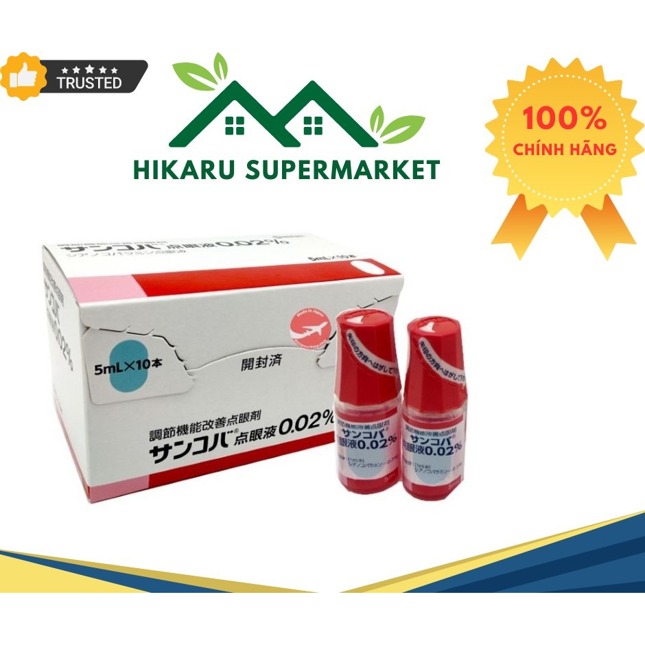 Japanese Sancoba Eye Drops Fight Myopia And Restore Vision 5ml Shopee