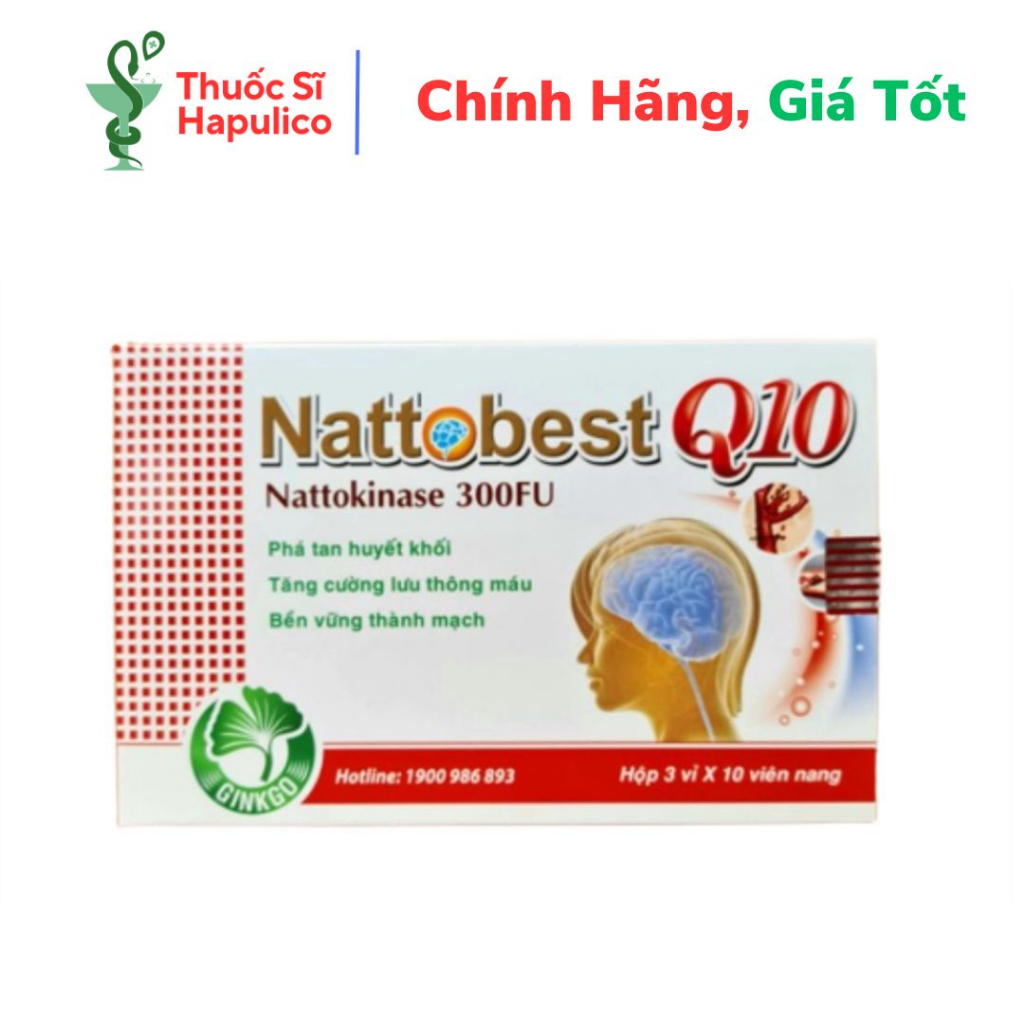 Ginkgo Biloba Nattobest Q10 Brain Blood Nourishing Active Blood Helps