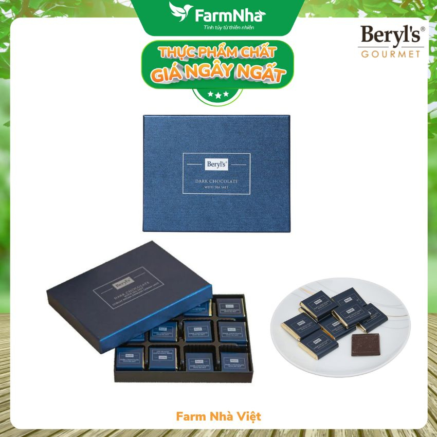 Beryls Chocolate 216g Sea Salt - A harmonious combination of bitter and ...