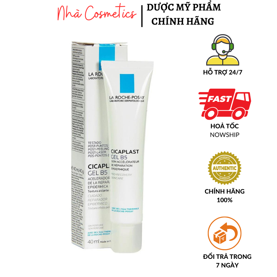 La RochePosay Cicaplast Gel B5 Scar Matte Gel Cream, Skin