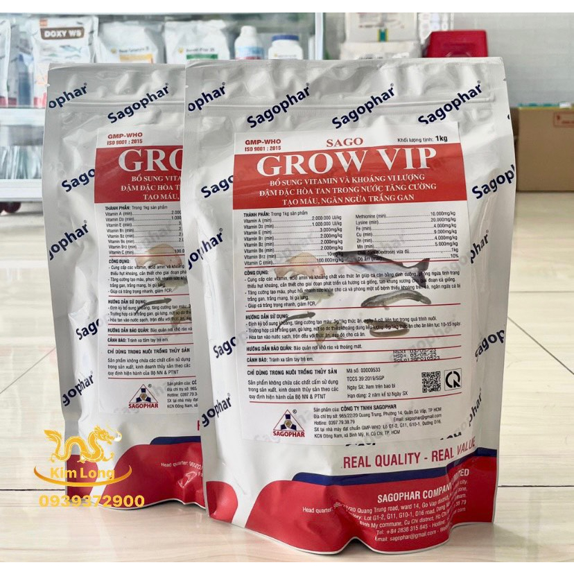 Sagogrow VIP 1kg Supplement Vitamins And Minerals Concentrated Trace