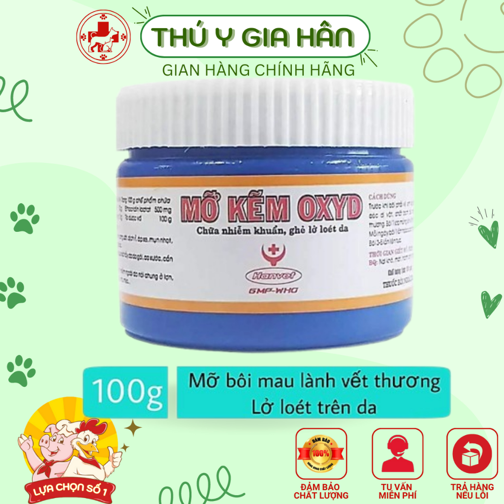Zinc OXYD Grease Is Applied To Infections, Skin Ulcer Scabies (100gam