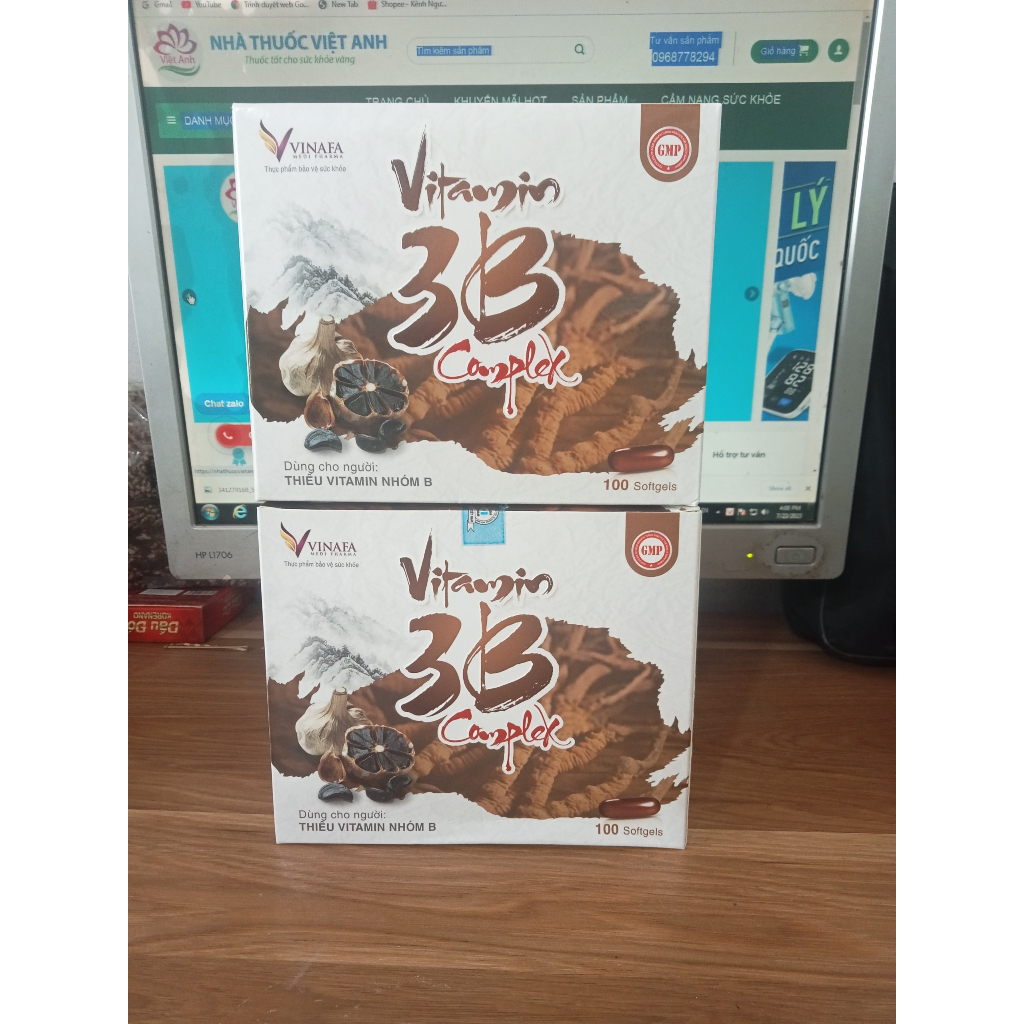 [Genuine] Vitamin 3B Black Garlic Complex Vitamin Supplement B1, B6