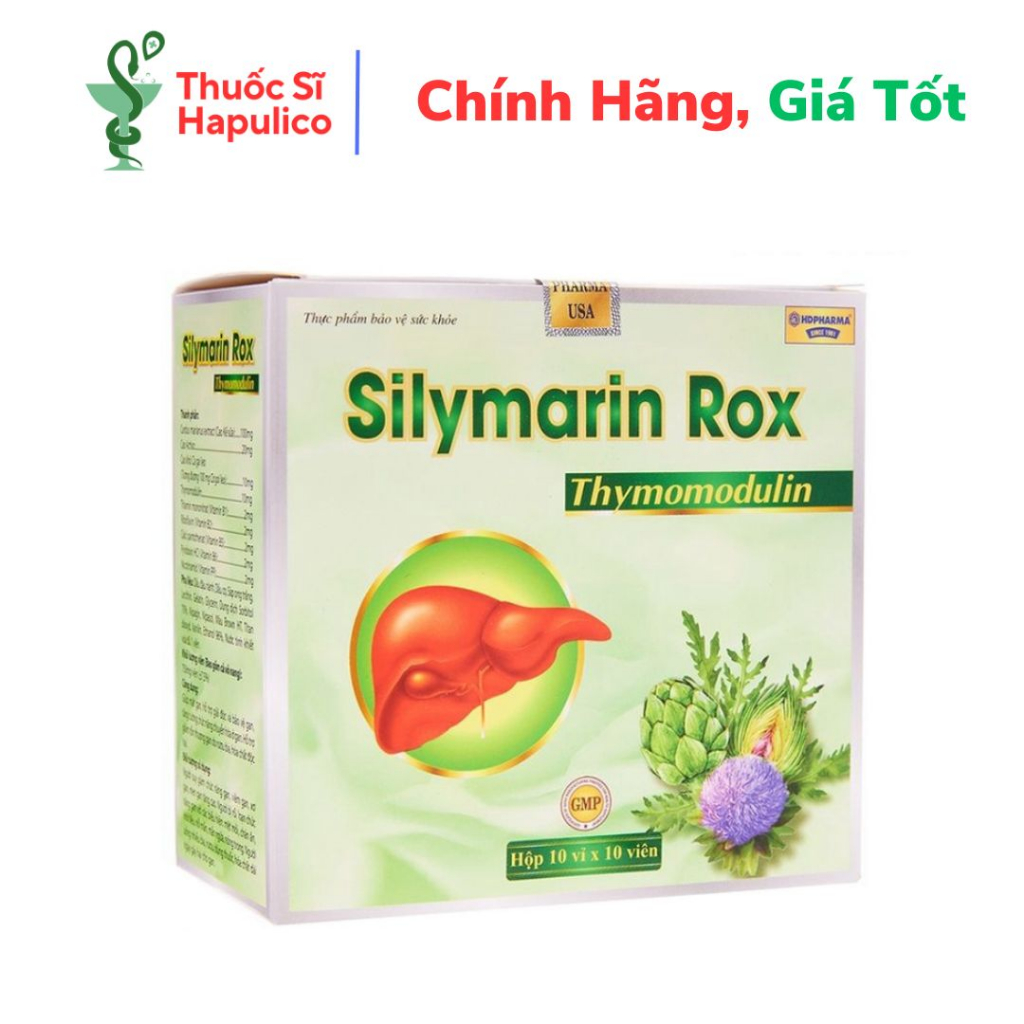 Silymarin Rox Tonic High Liver Thorns, Milk Hepatitis, Artichokes To