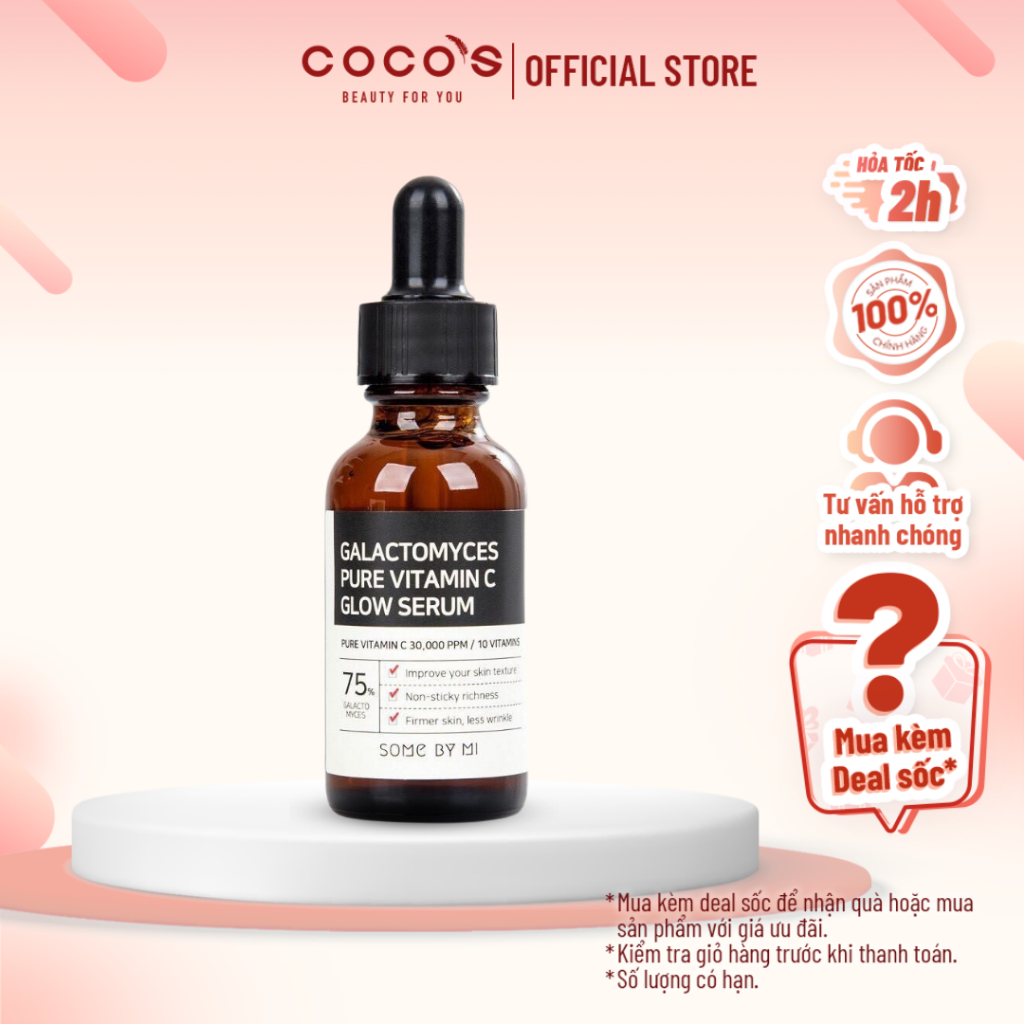 Some By Mi Galactomyces Pure Vitamin C Glow Serum 30ml Shopee Singapore