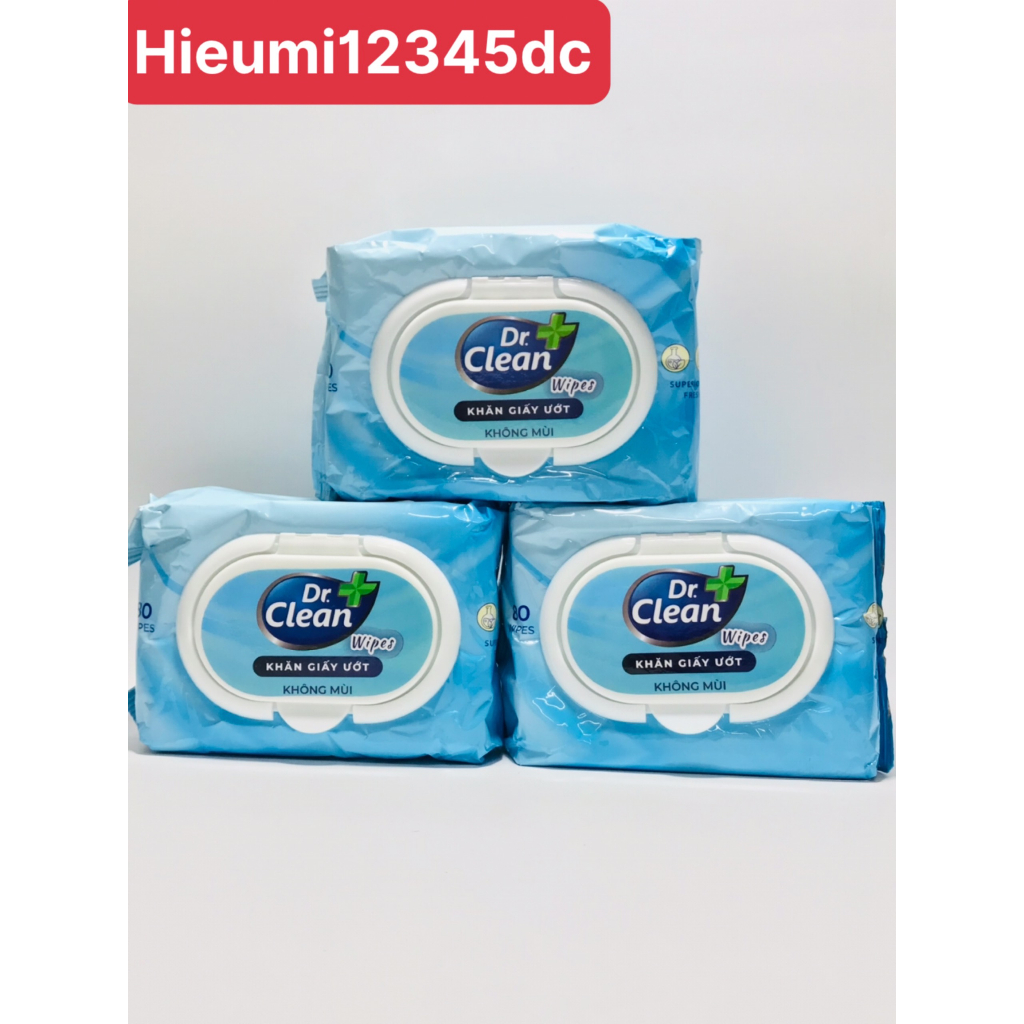DR CLEAN wet tissue 80 sheets - Genuine | Shopee Singapore