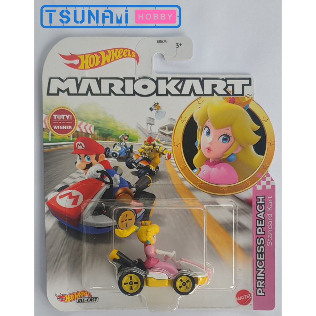 Hot Wheels Mario Kart Princess Peach Model Car Shopee Singapore