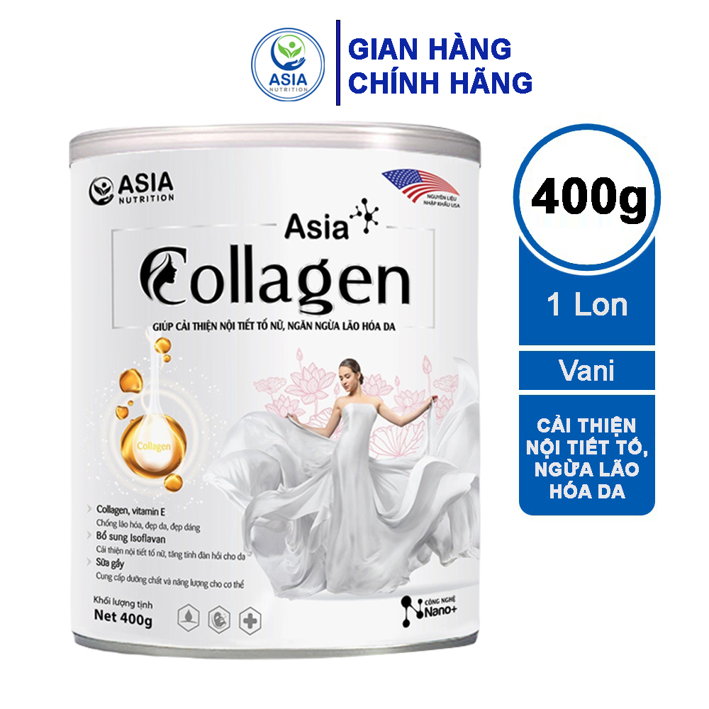 Asia Collagen ASIA Collagen ASIA NUTRITION Milk Powder 400g Helps