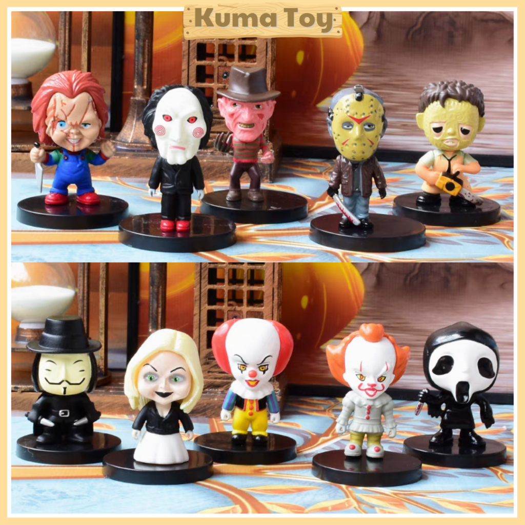 Models of the most famous Horror Horror characters of all time - Jigsaw ...