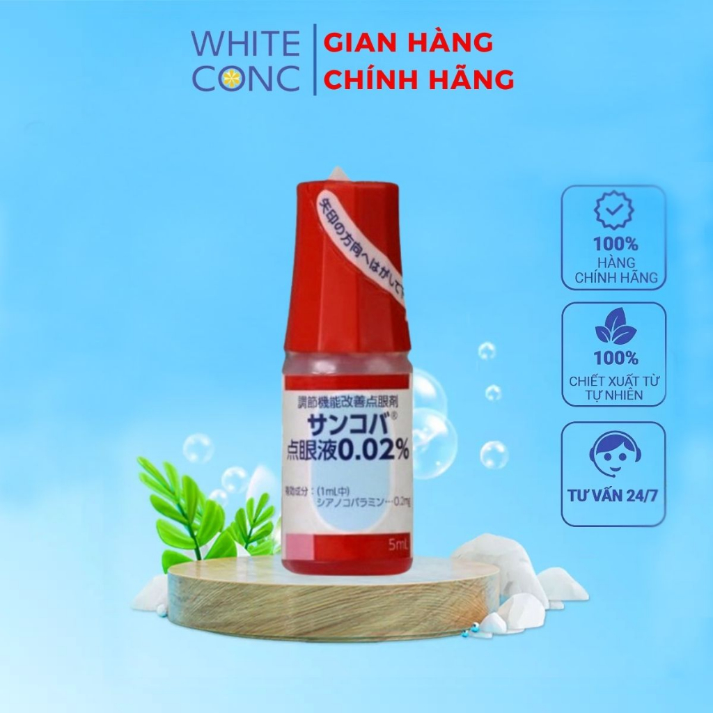 Sancoba Japanese eye Drops 5ml, improves eye regulation Function