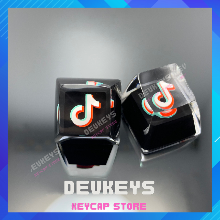 Keycap SA Logo Tiktok Resin Mechanical Keyboard Shopee Singapore