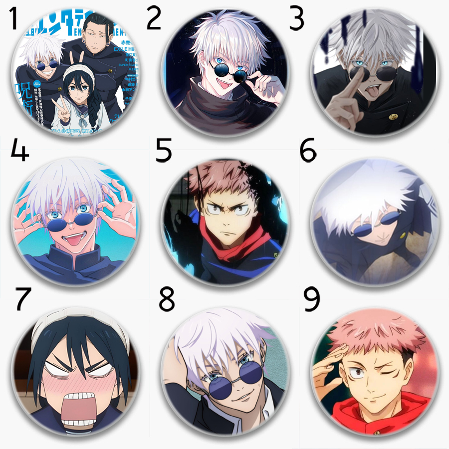 Jujutsu Kaisen] Character Badge Collection (Set of 9) (Anime Toy