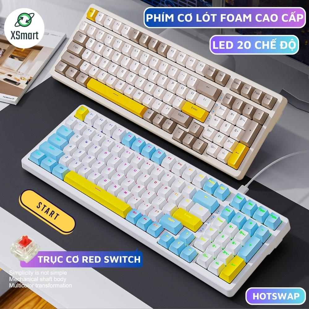 K3 Max Mechanical Gaming Keyboard Led 20 Modes Red Switch Mechanical ...