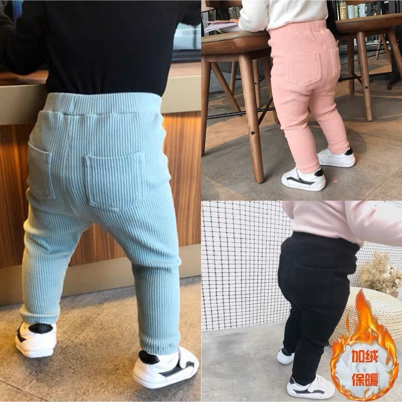 Cheap Kids Pleated Wide-leg Pants Girls Loose Casual Pants Chiffon Trousers  Ice Silk Nine-point Pants