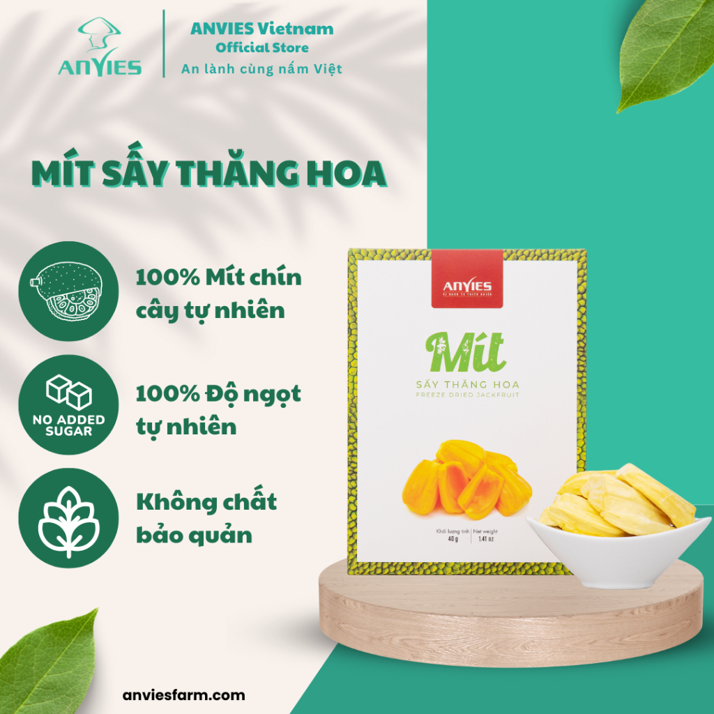 Anvies Sublimation Dried Jackfruit Keeps The Delicious Taste Of