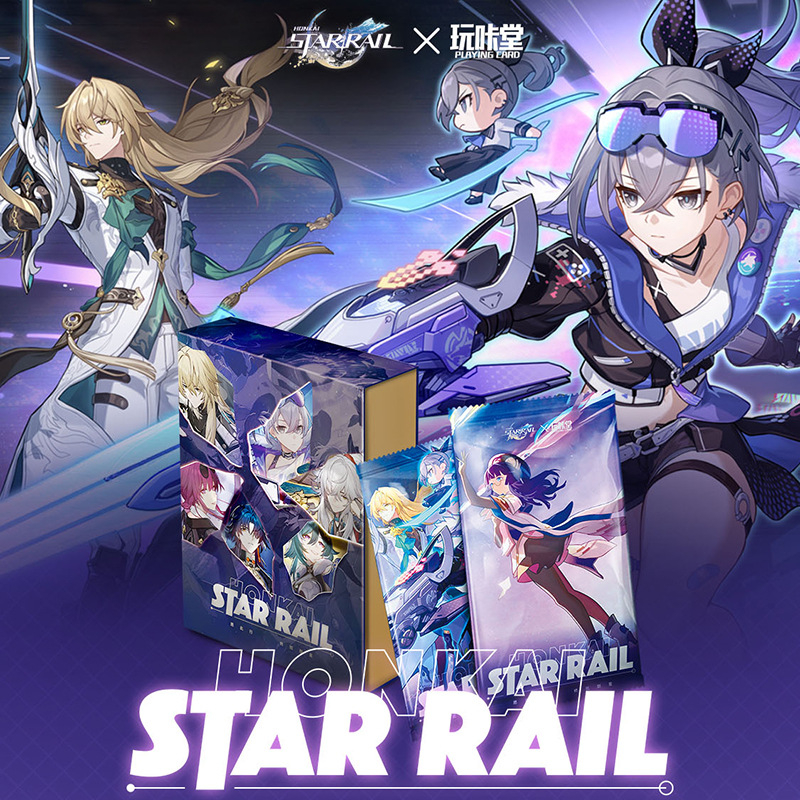 Honkai game Character Card Set: Star Rail Randomly chibi Super Cheap ...
