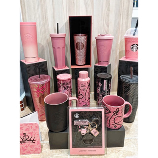 APAC Black Pink x Starbucks Pink Rhinestone Straw Cup Limited