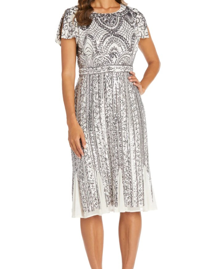 R&m richards hot sale beaded gown