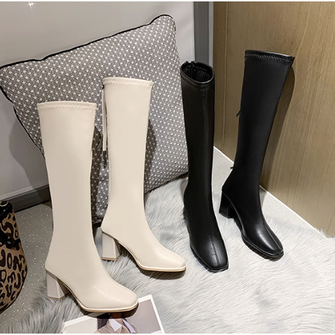 Rain boots with zipper in clearance back