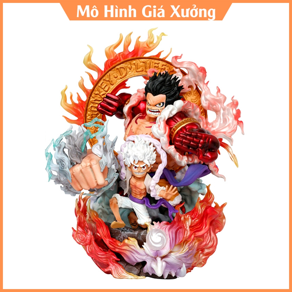 Onepiece Luffy Gear 5 Model Combined Gear 4 23cm High Weighs 1kg