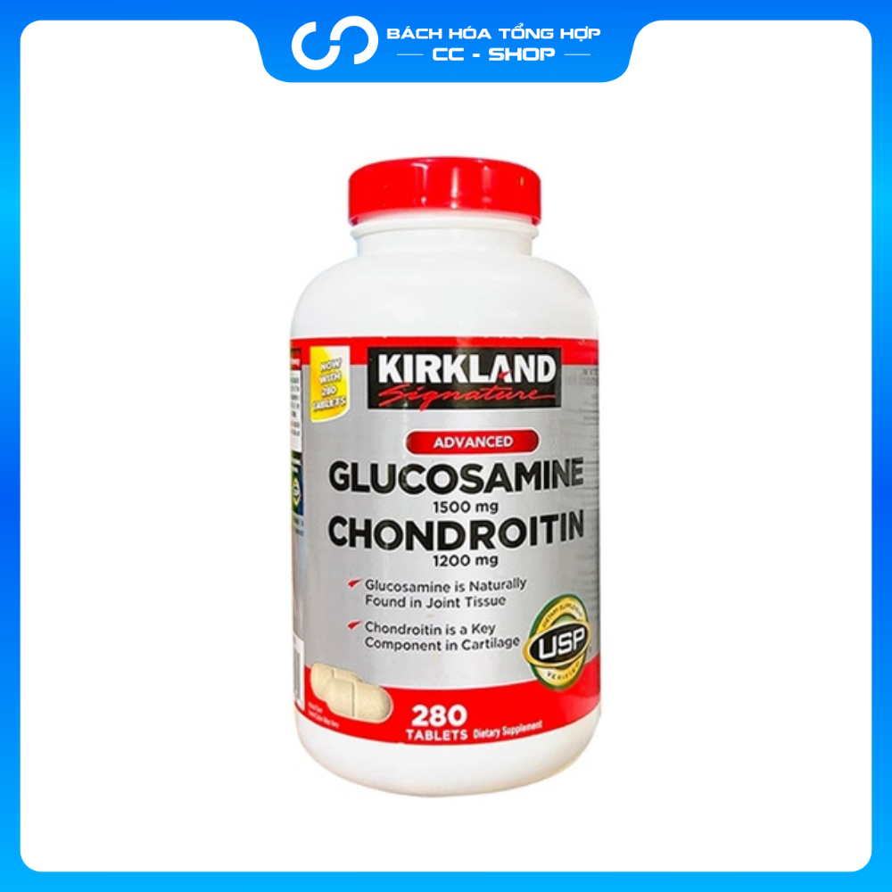 Kirkland Glucosamine Oral Tablet + Chondroitin (280v) 11 / 2026 Usa