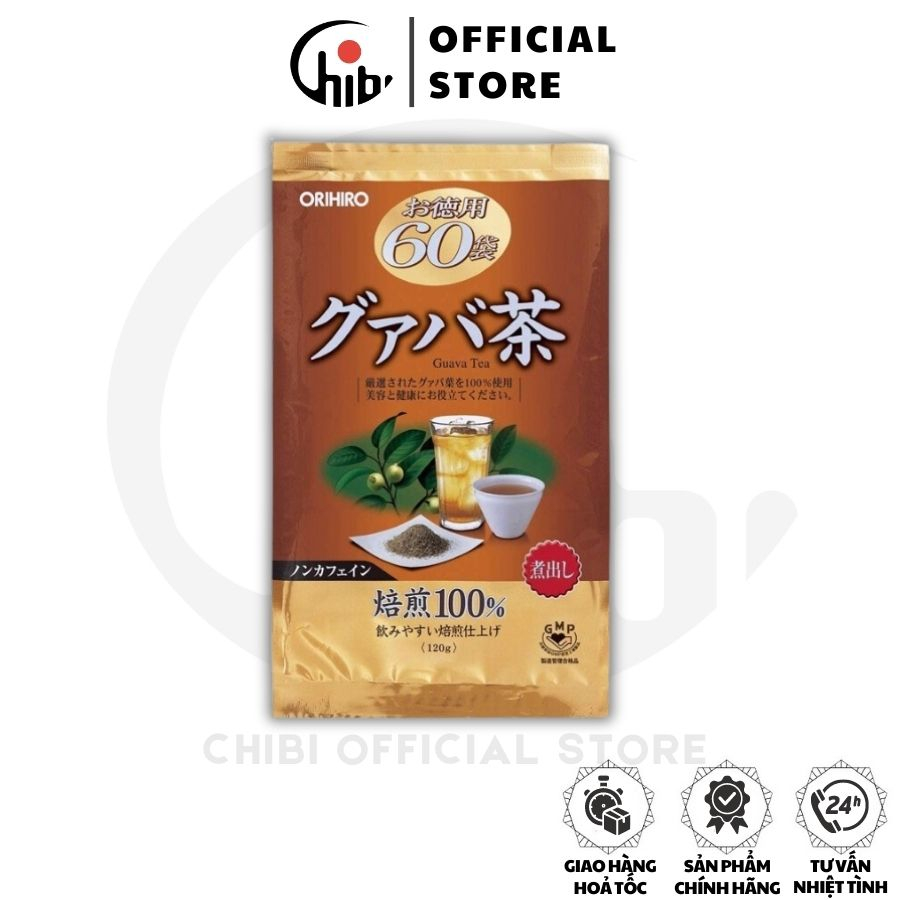 Orihiro Japanese guava leaf tea supports weight loss, reduces fat