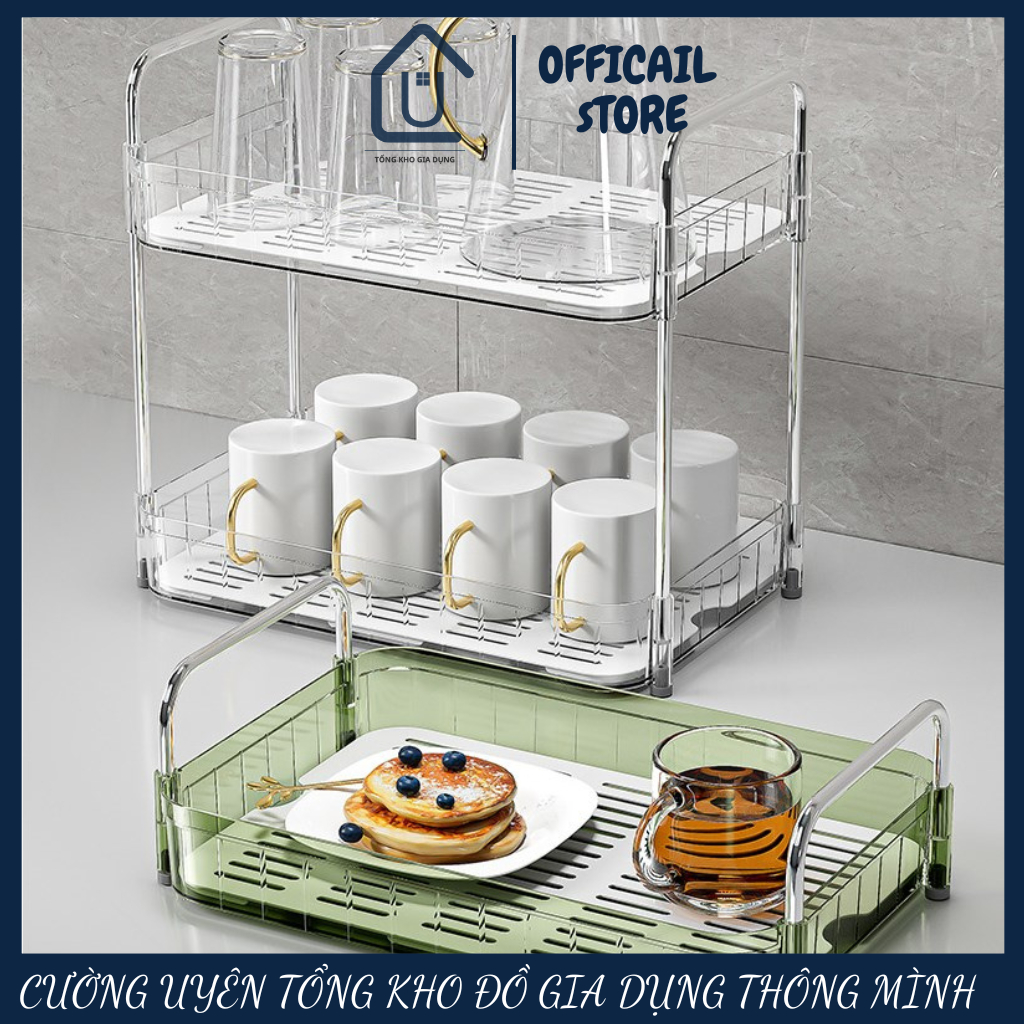 Acrylic dish rack Luxurious style dish rack Multi-purpose, multi ...