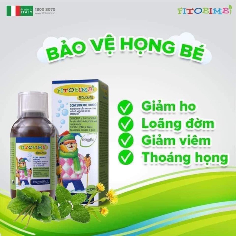 Brocalmil fimto bimbi Cough Syrup Helps Babies Relieve Sore Throat