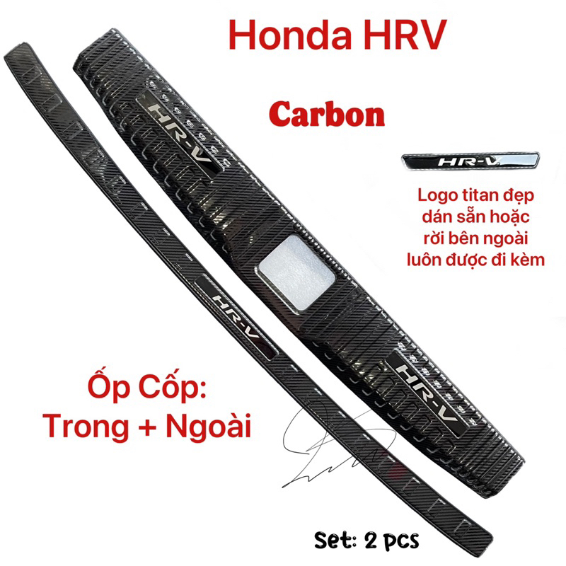 Honda HRV 2023 2024 2025 Carbon AntiScratch Inner Trunk Decorative