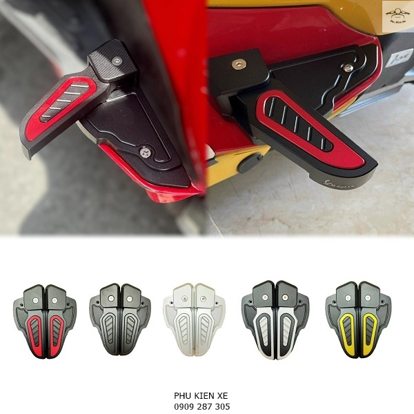 Cnc Footrest Full Aluminum For Vespa Sprint Primavera Motorcycle