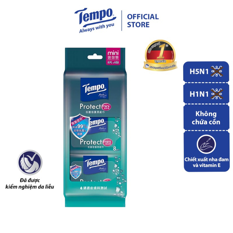 Tempo 2024 wet tissue